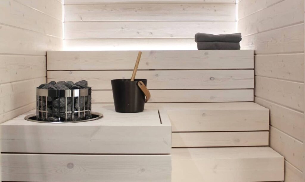 Saunaremontti vaaleilla umpilauteilla